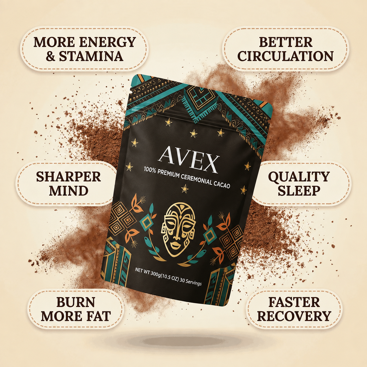 Support Healthy Arteries, Healthy Circulation & Cardiovascular Wellness - Naturally, With Ceremonial Cacao*