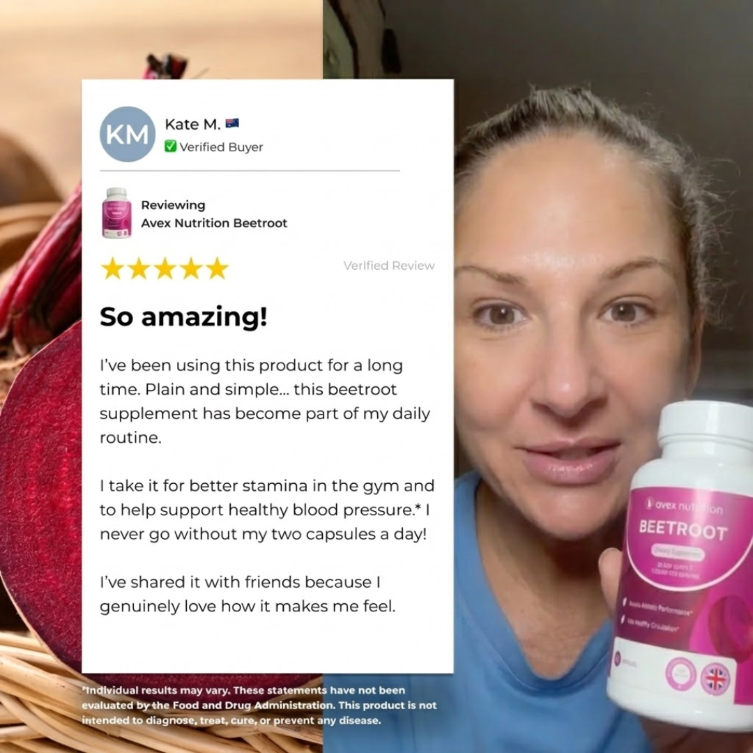 Premium Beetroot Capsules To Support Natural Energy & Vitality