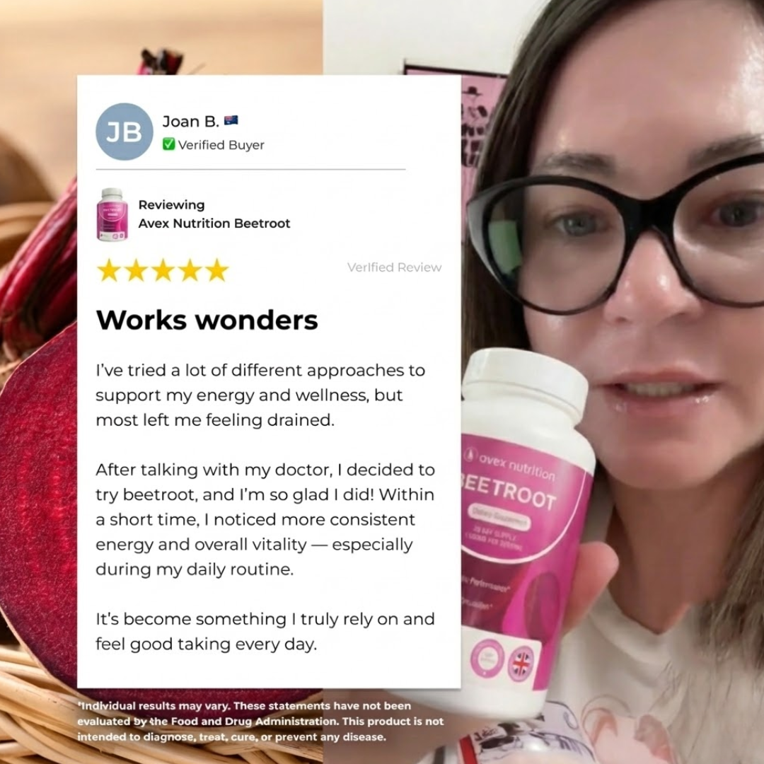 Premium Beetroot Capsules To Support Natural Energy & Vitality