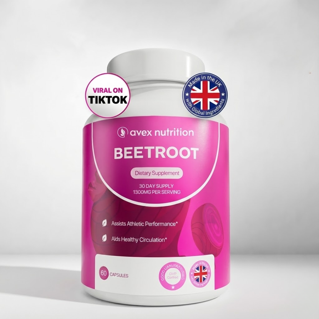 Premium Beetroot Capsules To Support Natural Energy & Vitality