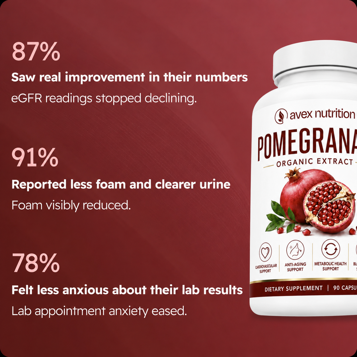 Organic Pomegranate Extract Capsules