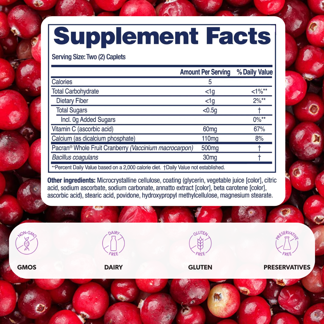 Premium Cranberry Extract Soft Capsules