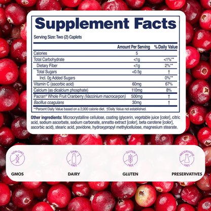 Premium Cranberry Extract Soft Capsules